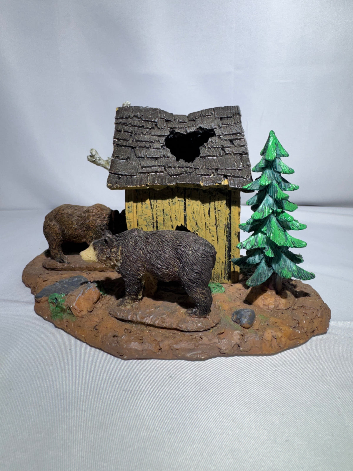Lemax “Anybody Home?” Table Accent #83700 – Carole Towne Village Collection – Retired