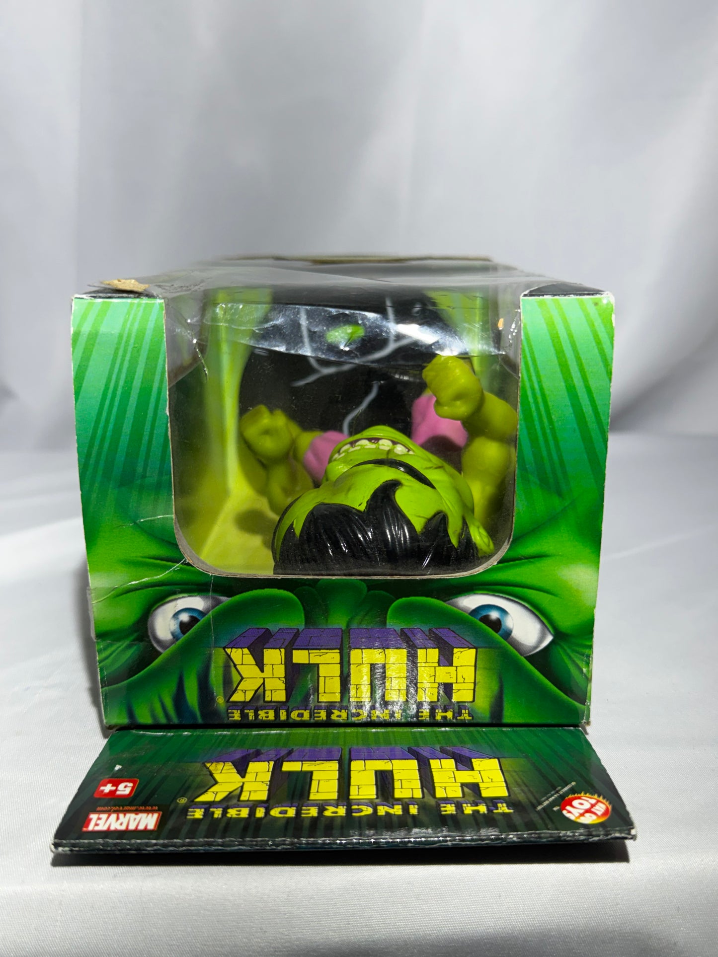 2003 Marvel The Incredible Hulk Bobble Head Lights Sounds Way Out Toys w/ Box