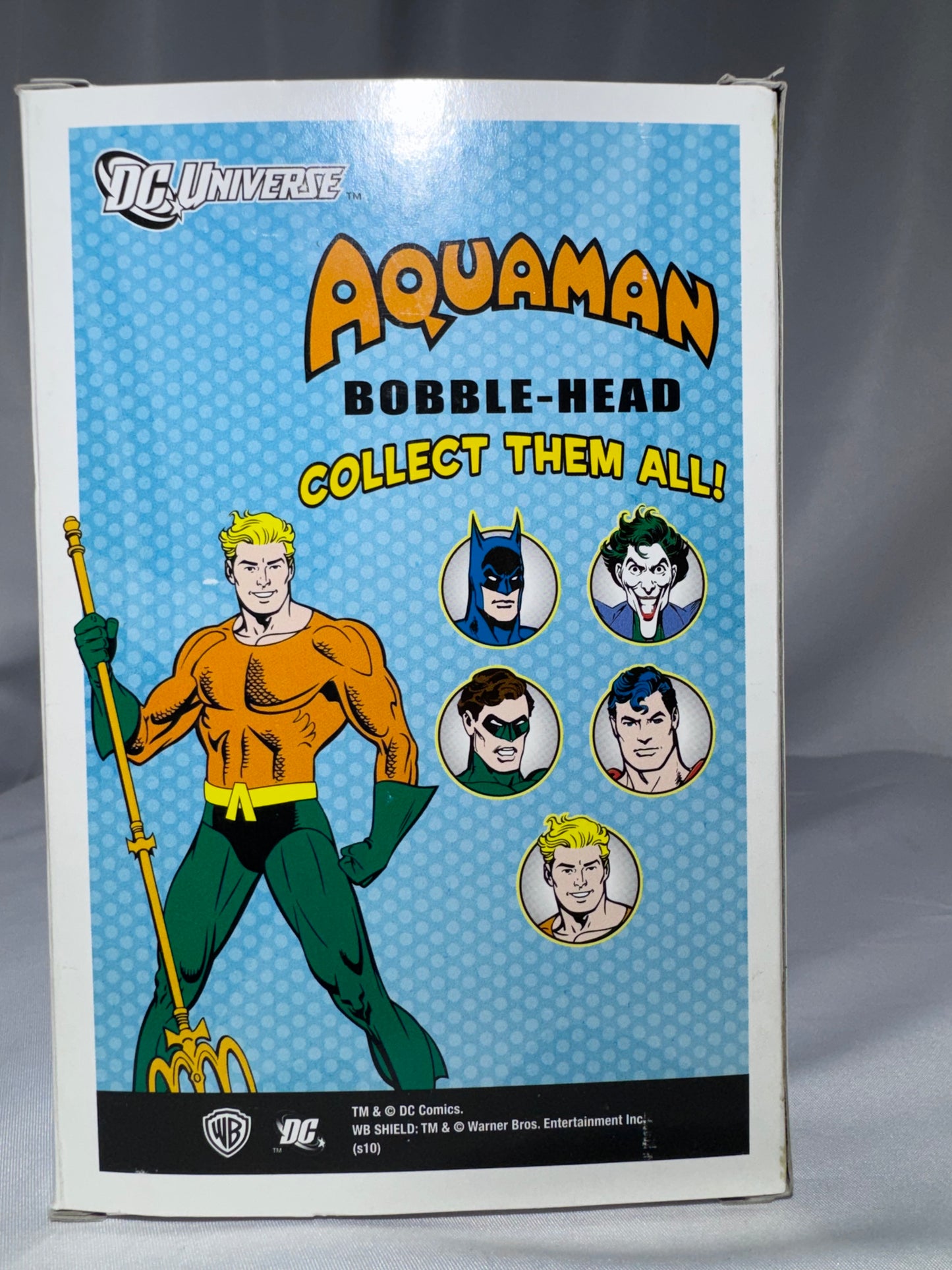 Vintage Funko Force DC Universe Aquaman Bobble-Head – 2010 – Original Box