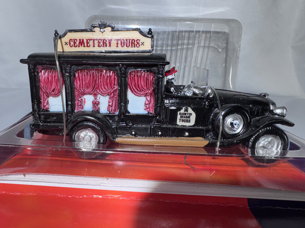 Lemax Spooky Town Cemetery Tour Bus #23956 – Retired – Original Box