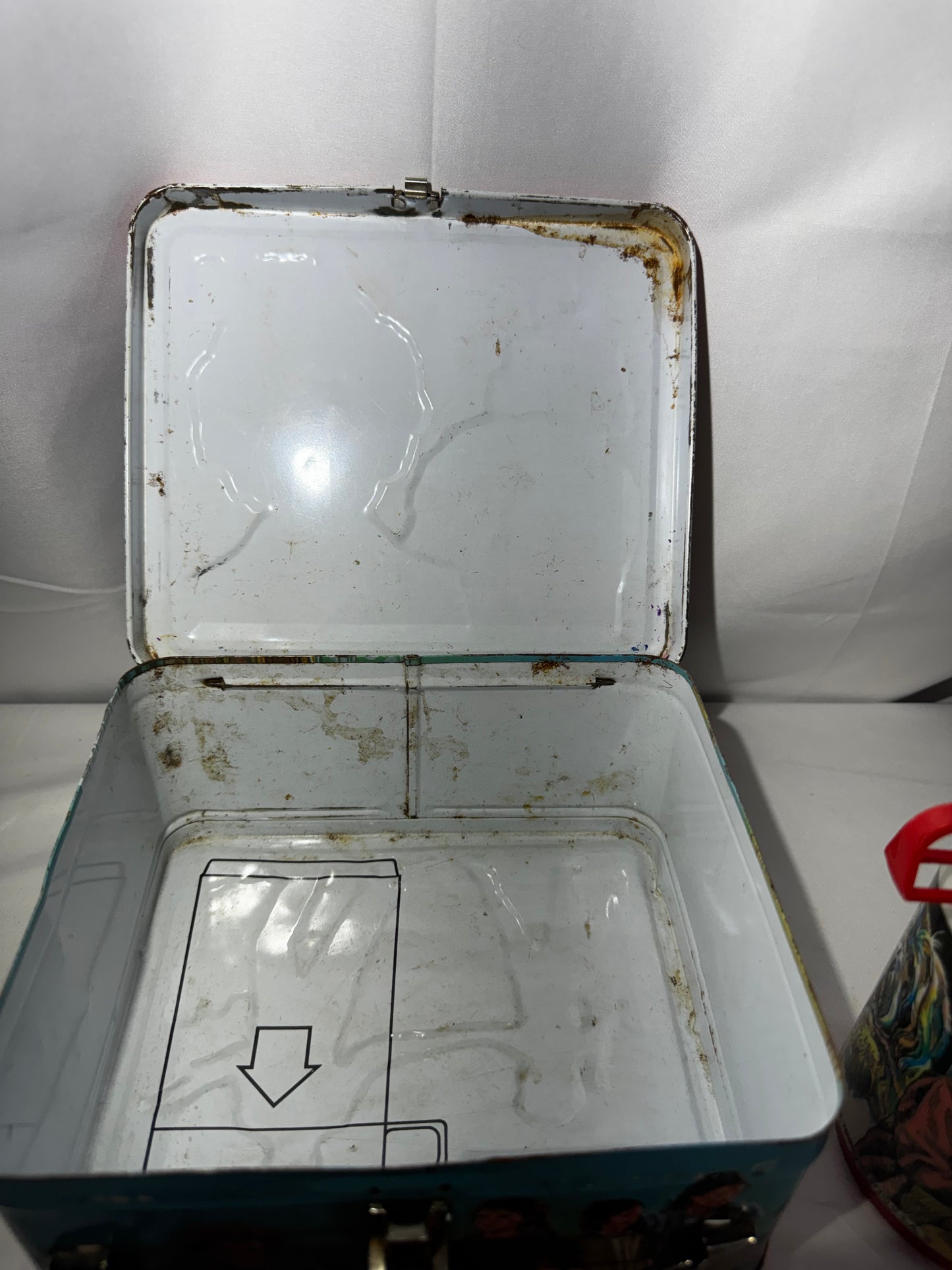 Vintage 1981 Annie Metal Lunchbox with Thermos – Aladdin Industries