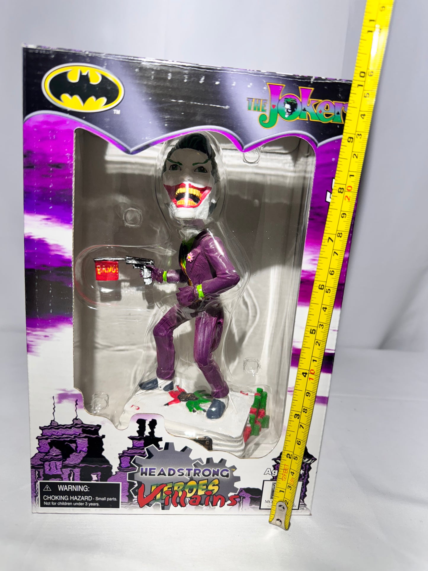Dynamic Bobbleheads – Headstrong Villains: The Joker - Warner Brothers- DC Comics