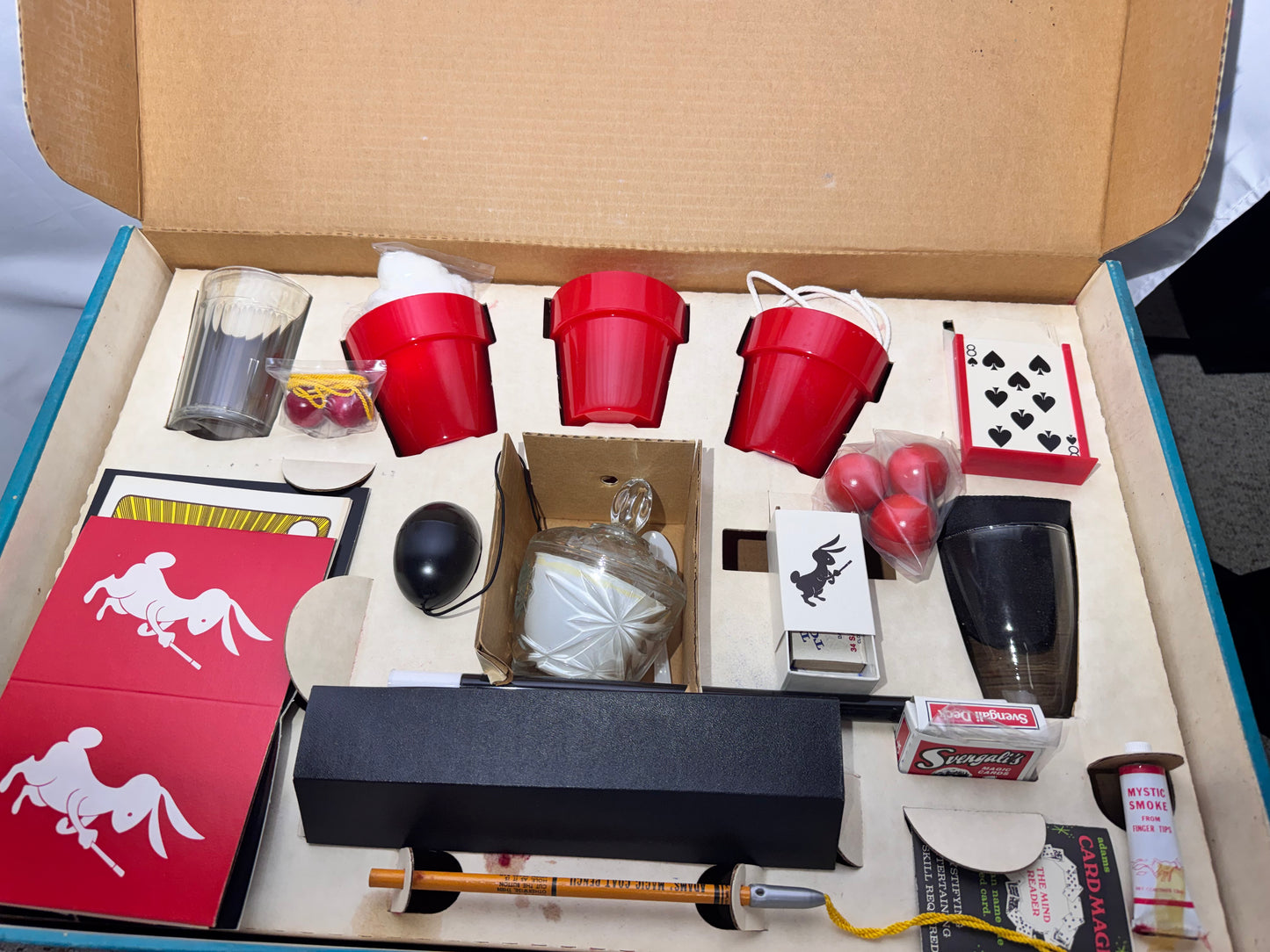 Vintage Adams’ “Abra-Cadabra” Magic Set – S.S. Adams – Classic Magic Tricks Kit