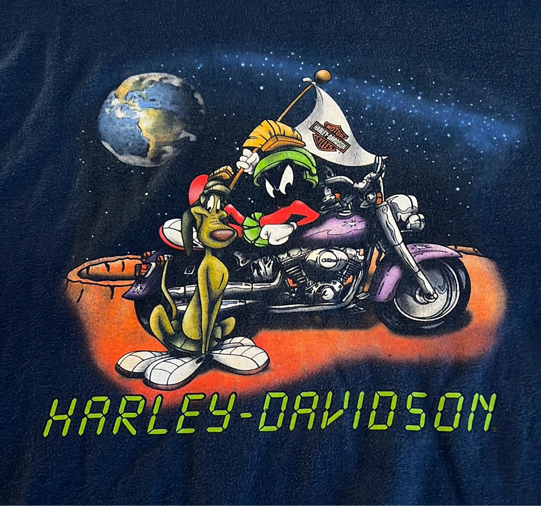 Marvin, the Martian Harley Davidson T-shirt