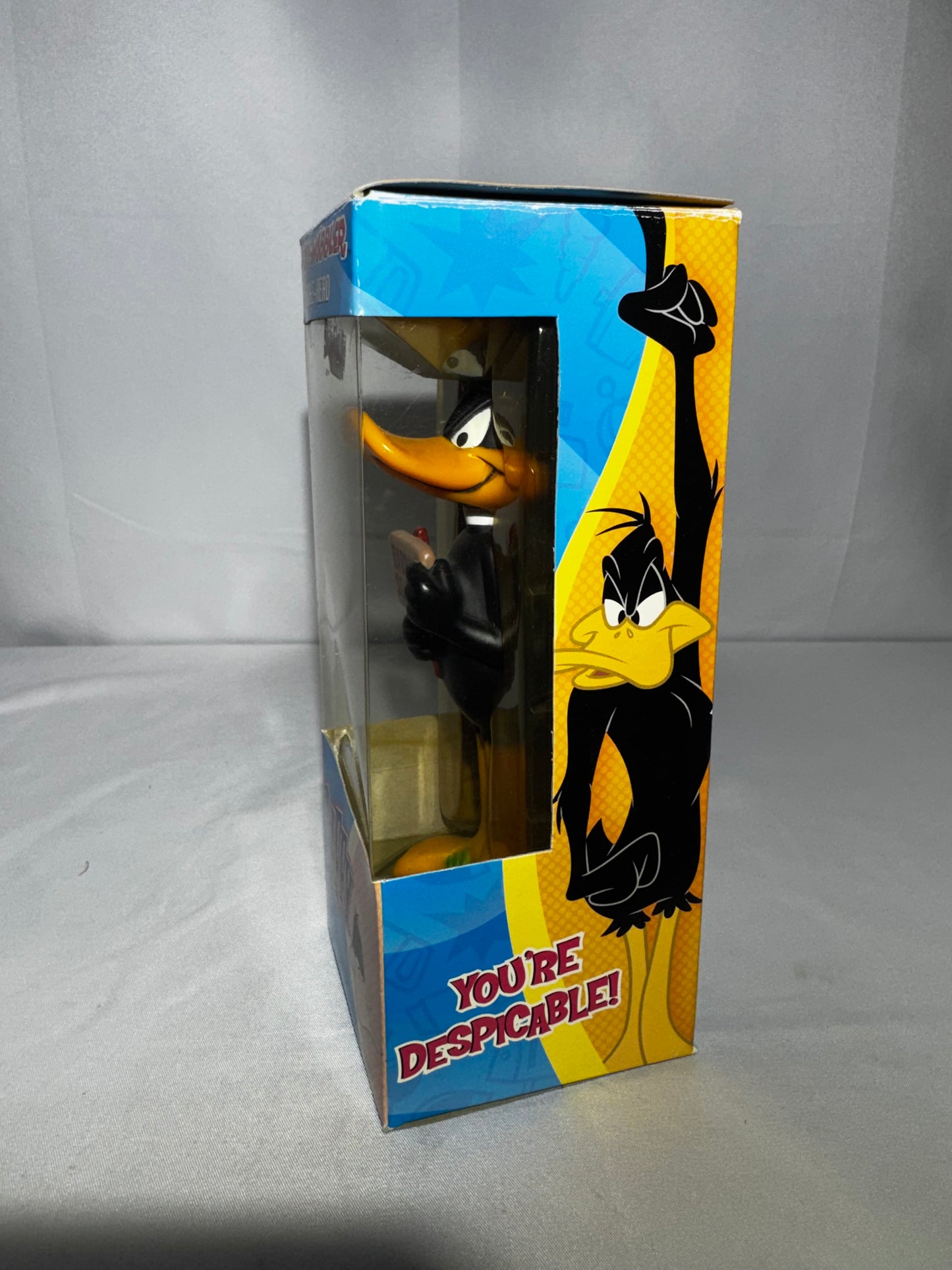 Funko Wacky Wobbler Daffy Duck Bobble Head Rabbit Season Looney Tunes WB w/ Box