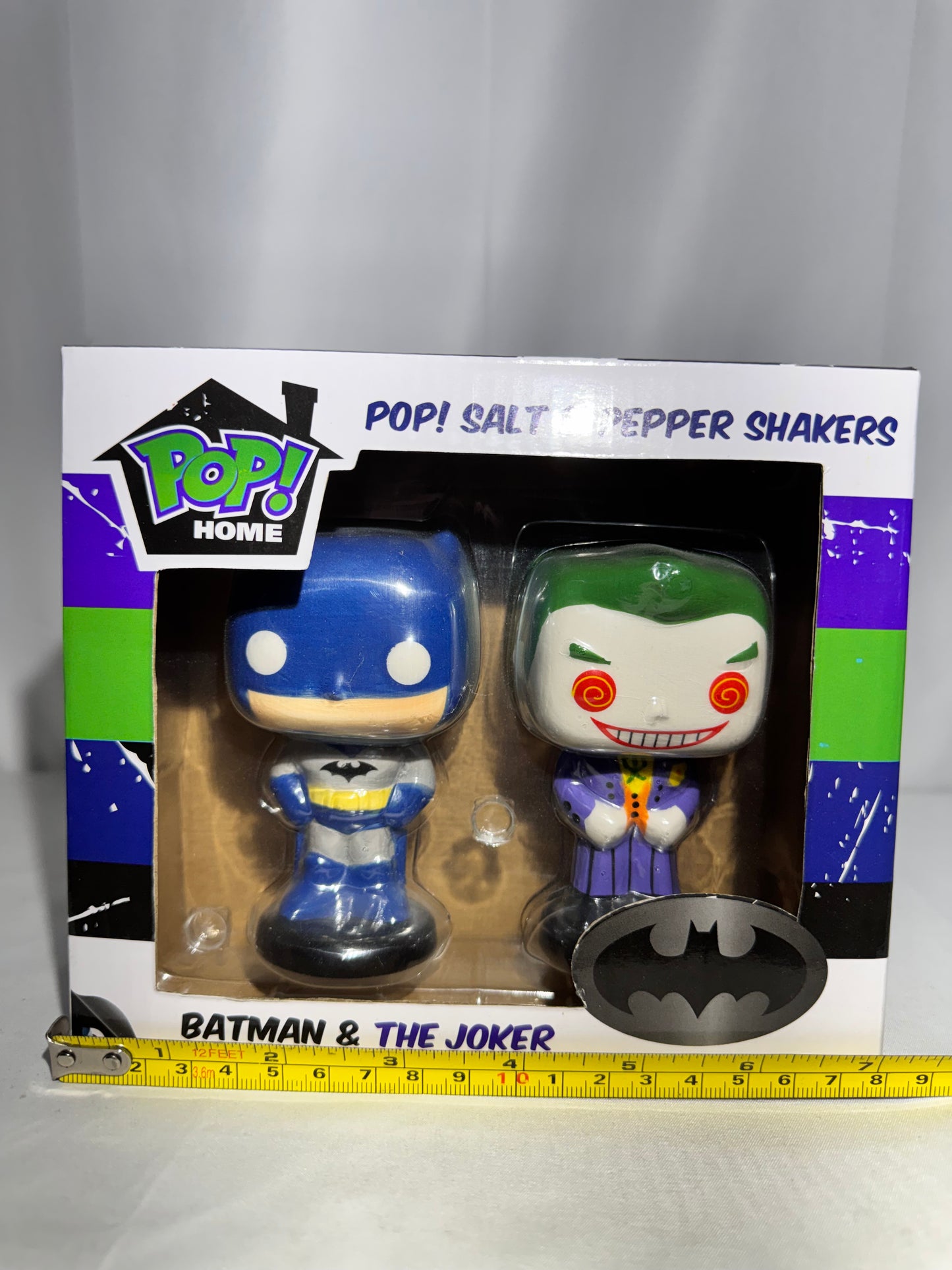 DC Comics Funko Pop! Home Batman & Joker Salt & Pepper Shaker Set w/ Original Box