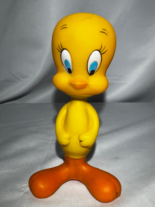 1969 Dakin Tweety Bird Vinyl Figure Warner Bros Looney Tunes Toy Hong Kong