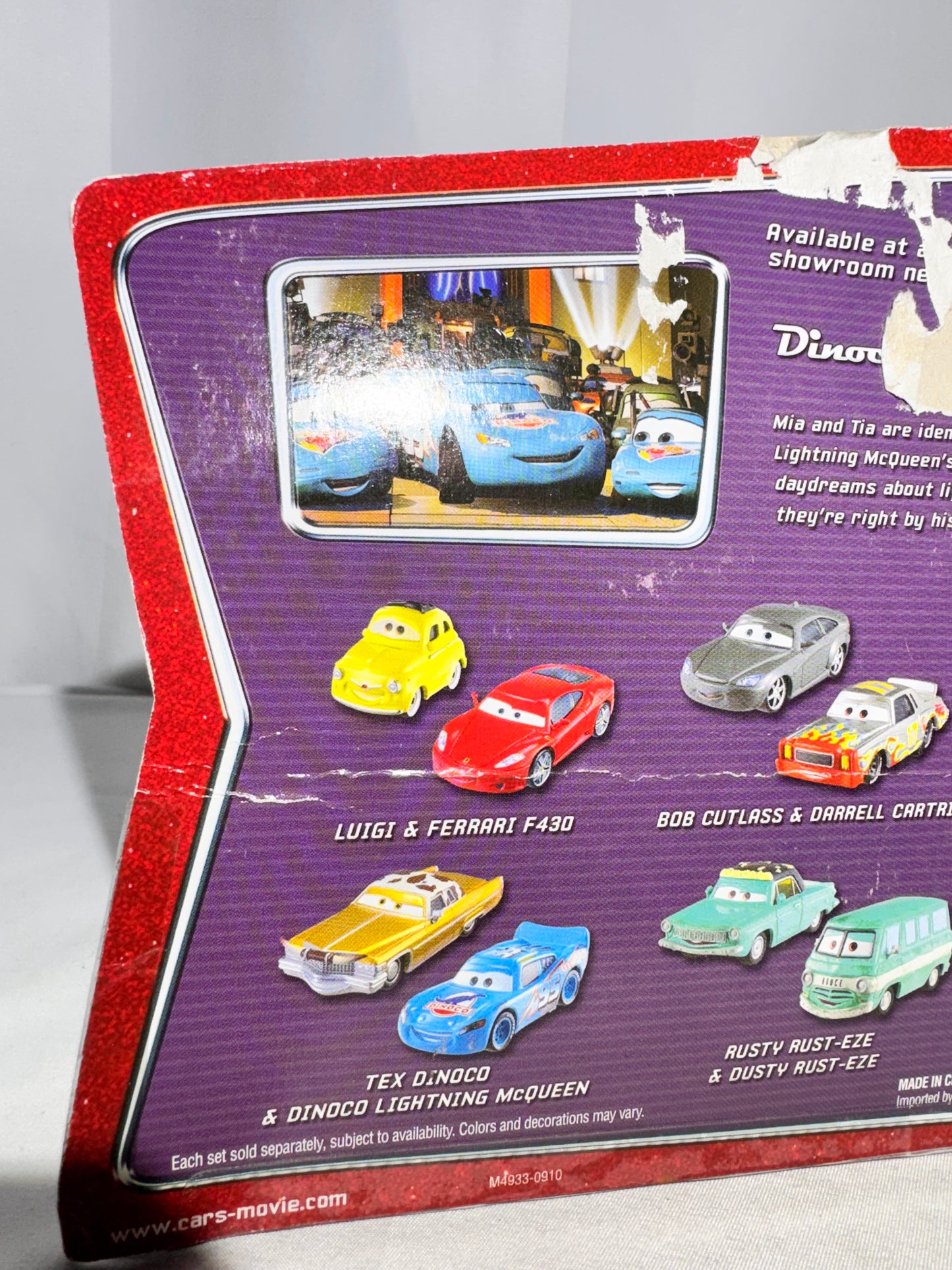 Disney Pixar Cars Movie Moments 2-Pack – Dinoco Mia & Dinoco Tia – Mattel Die-Cast