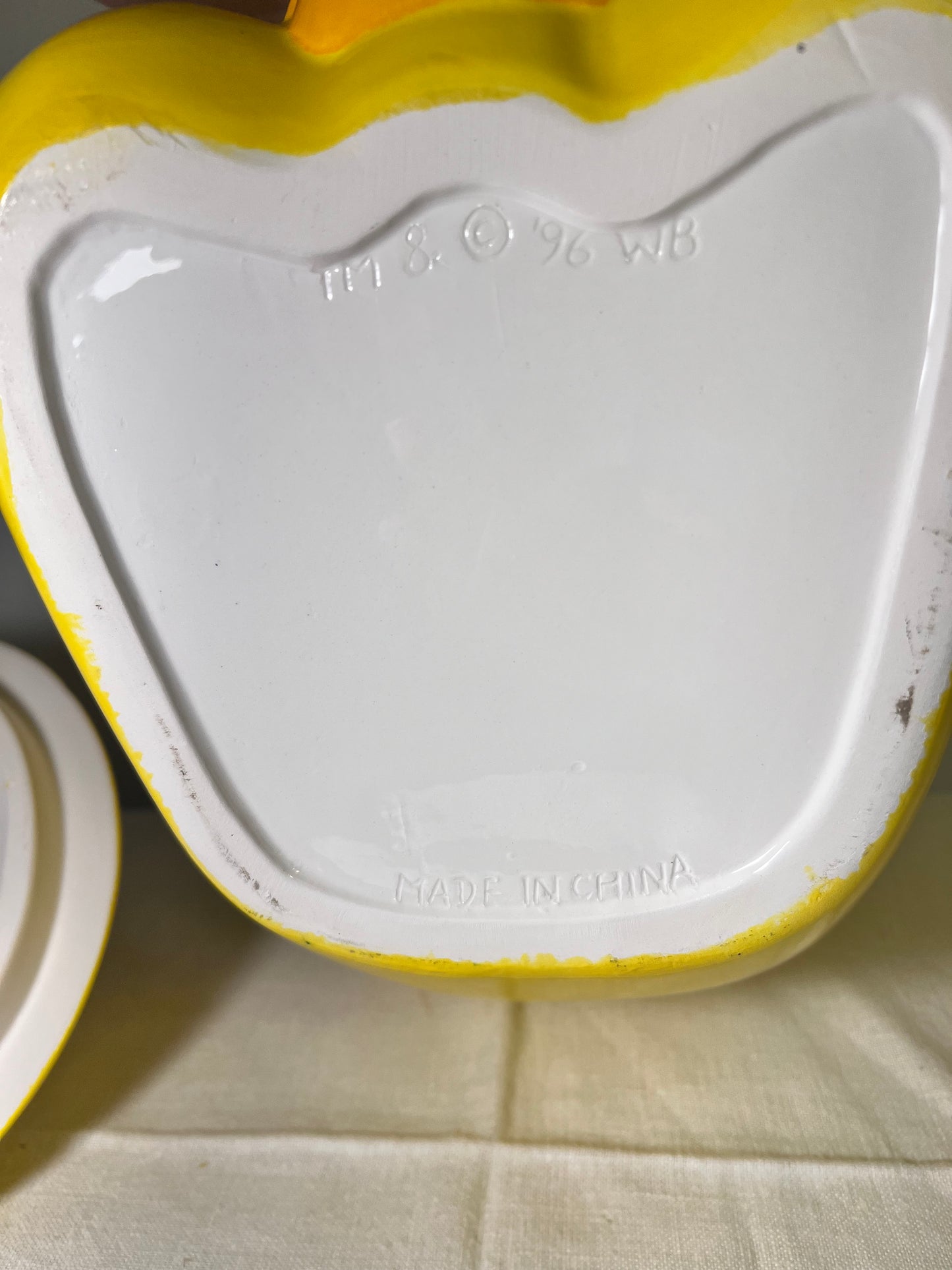 Tweety Bird-Cookie Jar-Warner Brothers- big- Head- Looney Tunes