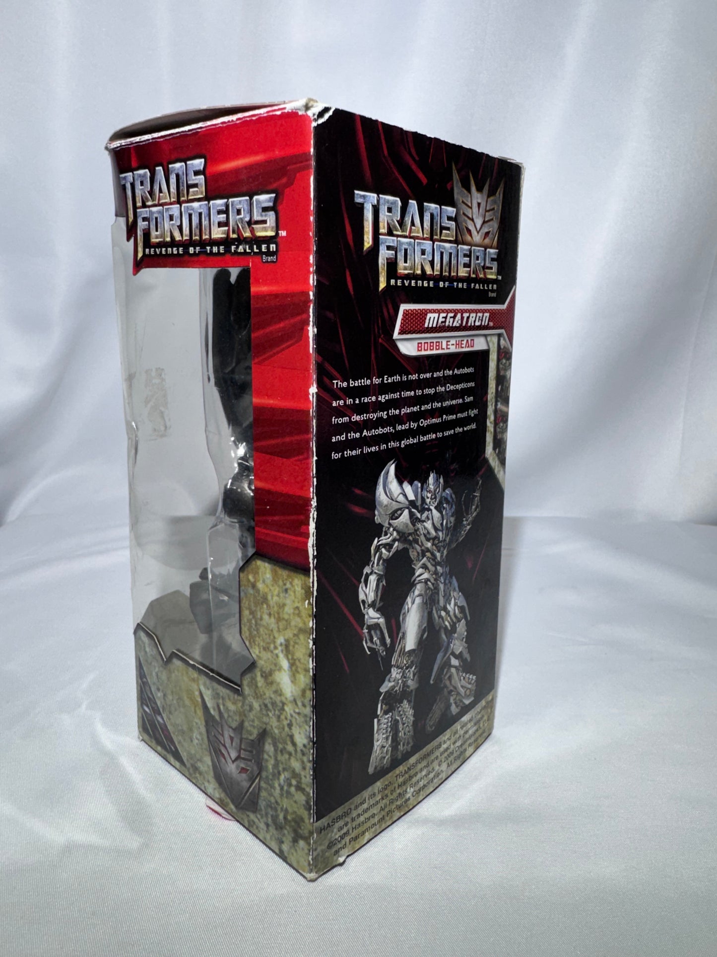 2009 Funko Wacky Wobbler Megatron Bobble-Head – Transformers: Revenge of the Fallen – Original Box