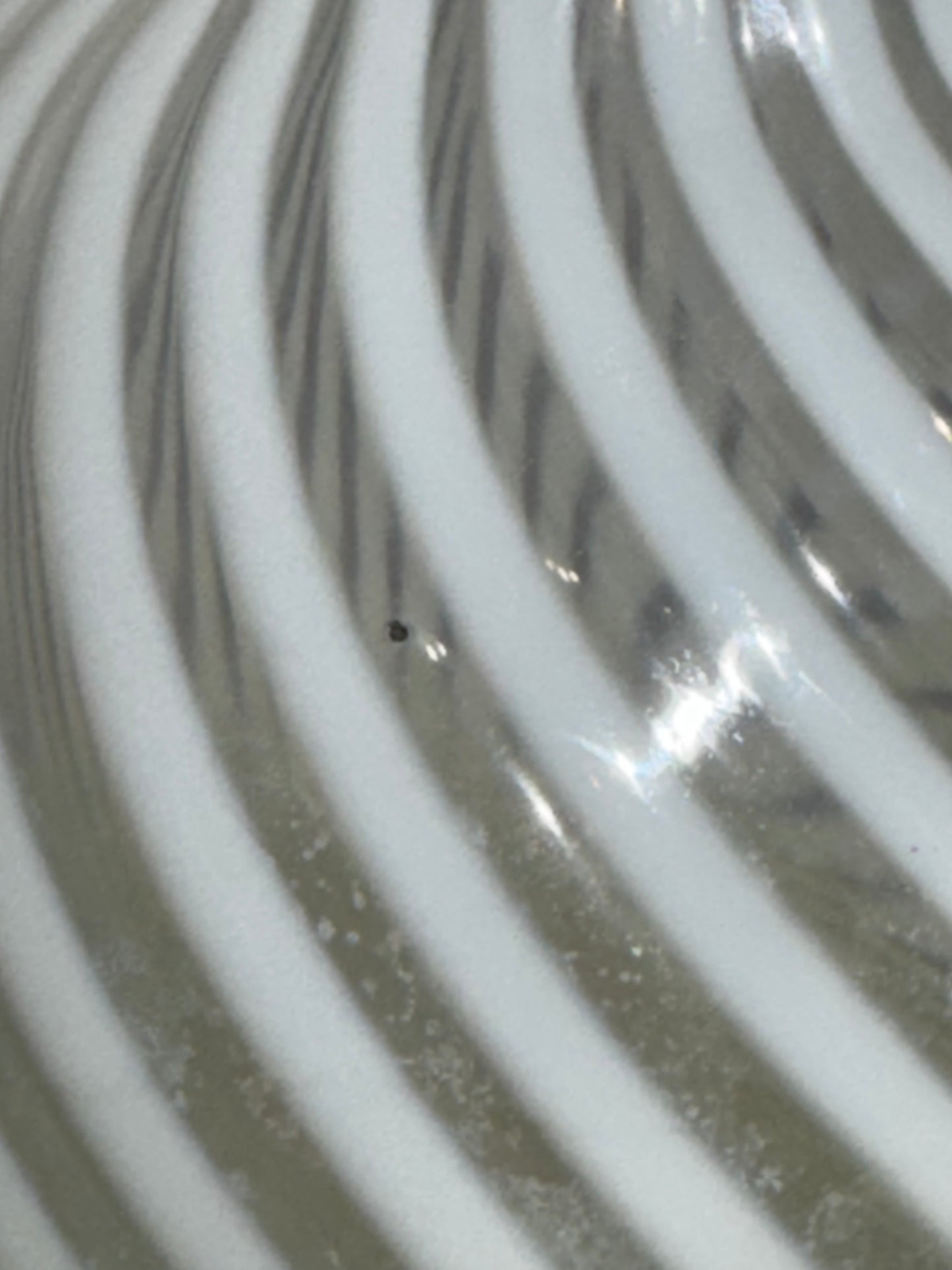 Antique EAPG Hobbs Glass Co. White Opalescent Swirl Barber Bottle – c. 1888