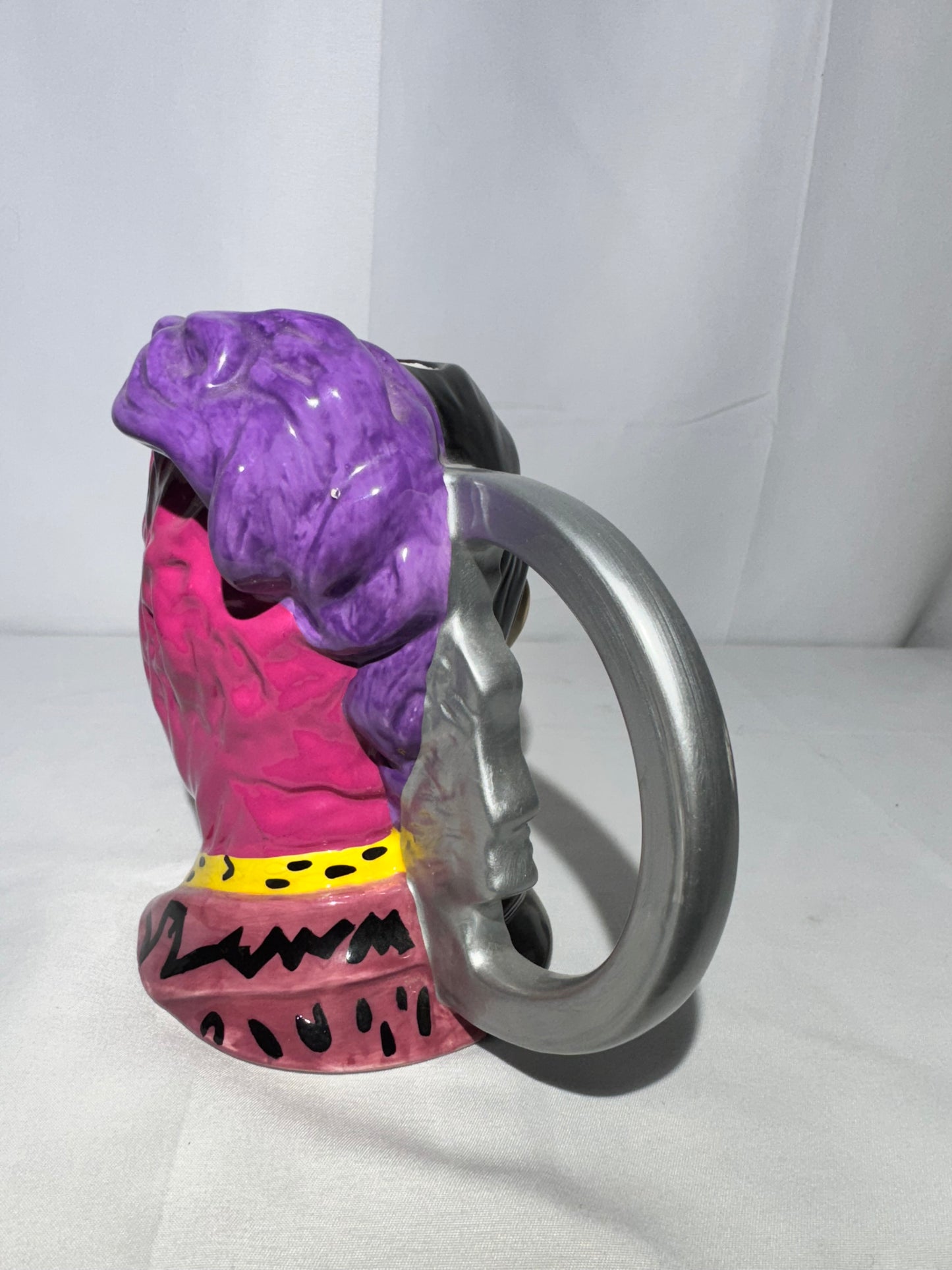 Vintage 1995 DC Comics Two-Face 3D Ceramic Mug – Applause – Batman Forever Collectible