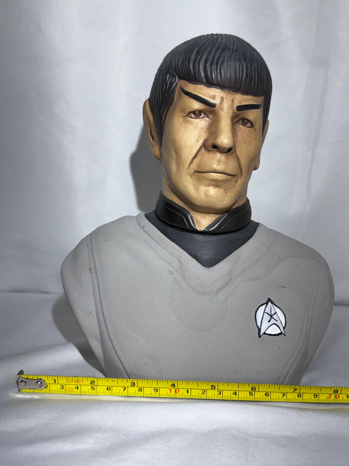 1979 Star Trek Mr. Spock Ceramic Liquor Decanter – Grenadier Spirits – Original Box