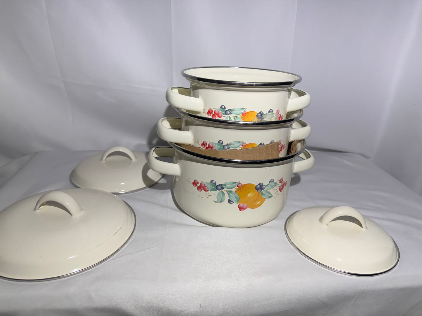 Corelle Coordinates “Abundance” 6-Piece Mini Stock Pot Set – Item #8500