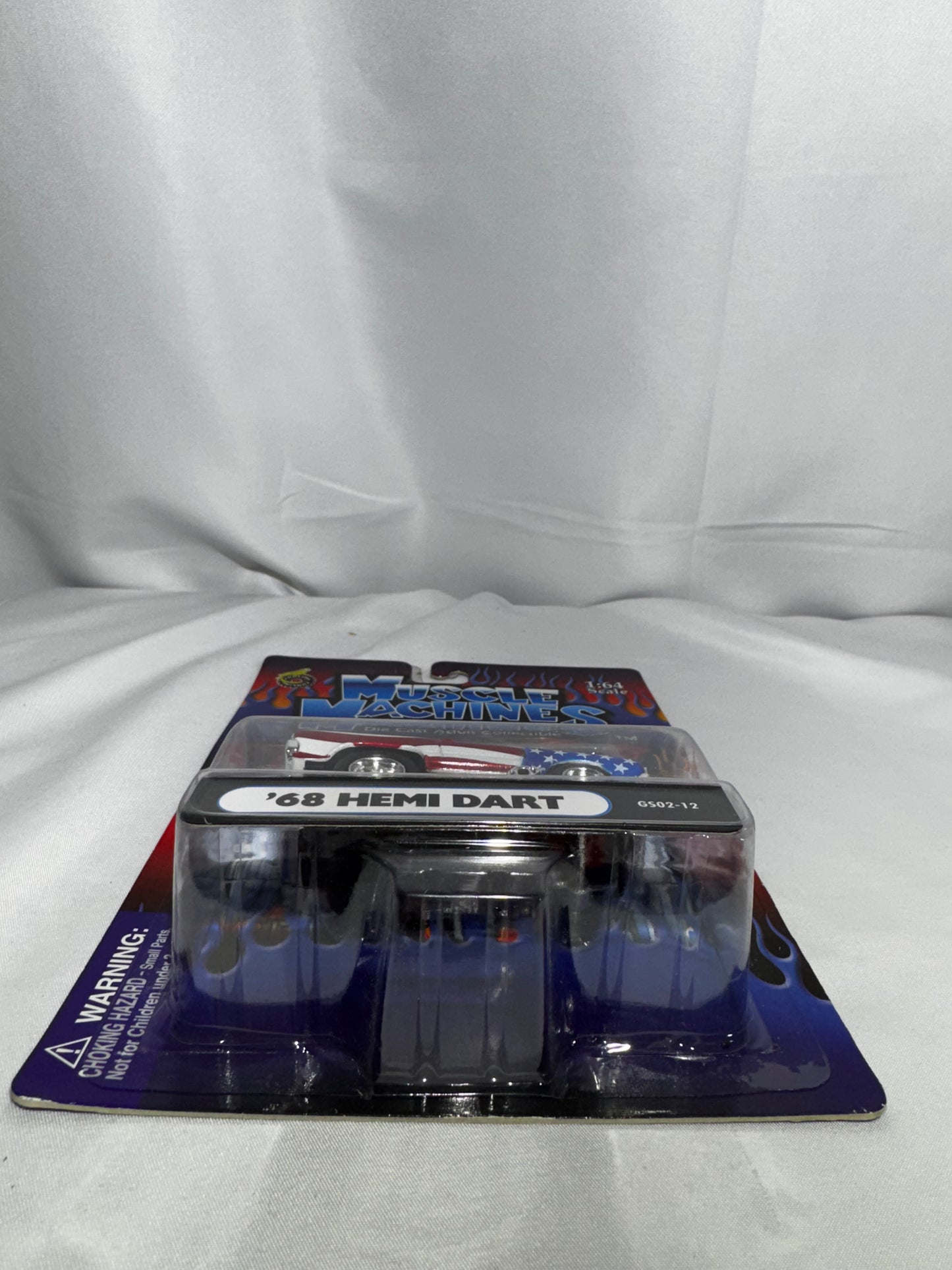 Muscle Machines 1:64 Scale ’68 Hemi Dart Diecast – GS02-12