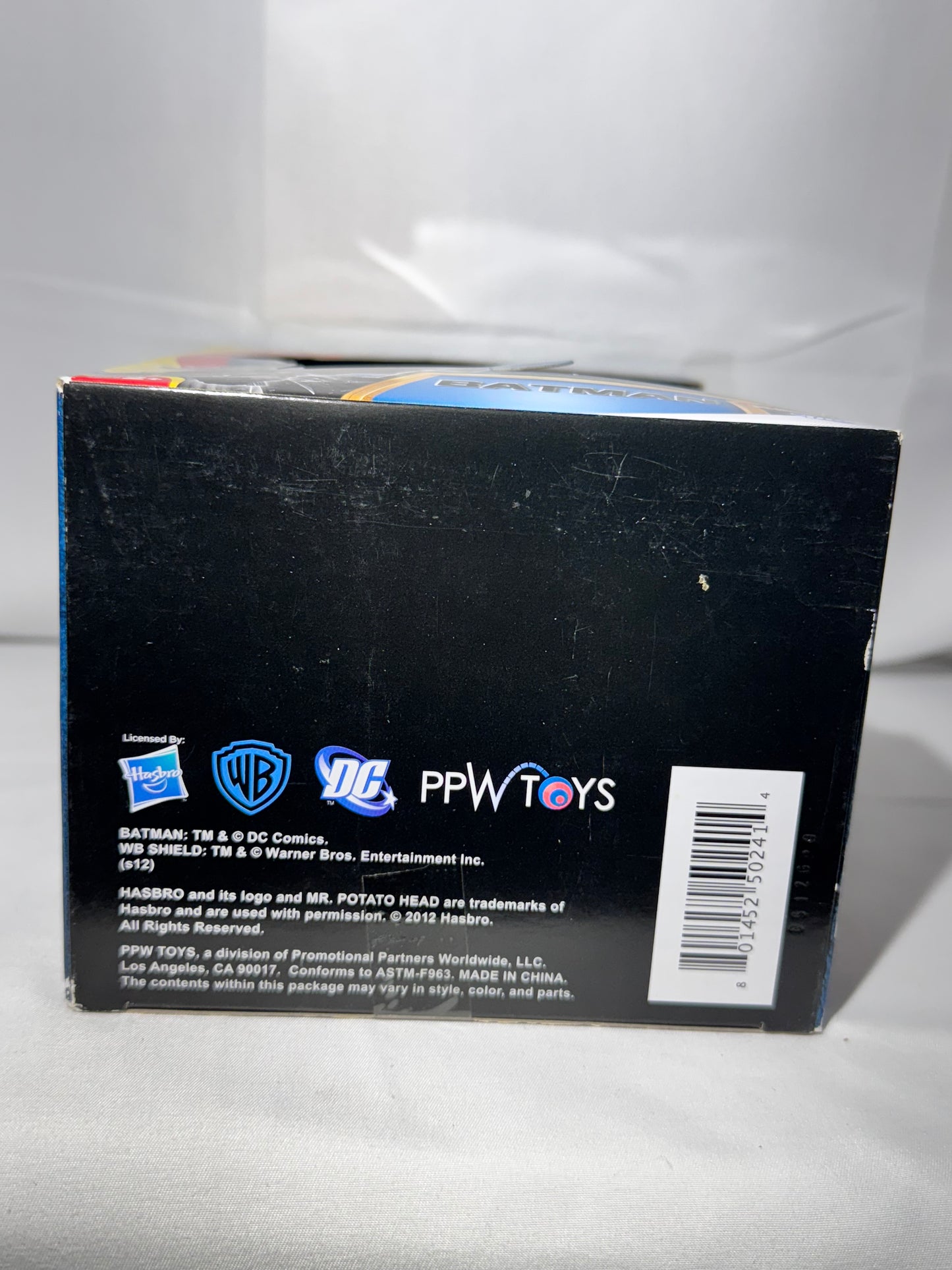 Mr. Potato Head Batman The Dark Knight by Playskool & DC Comics (2012 Hasbro / Warner Bros.)