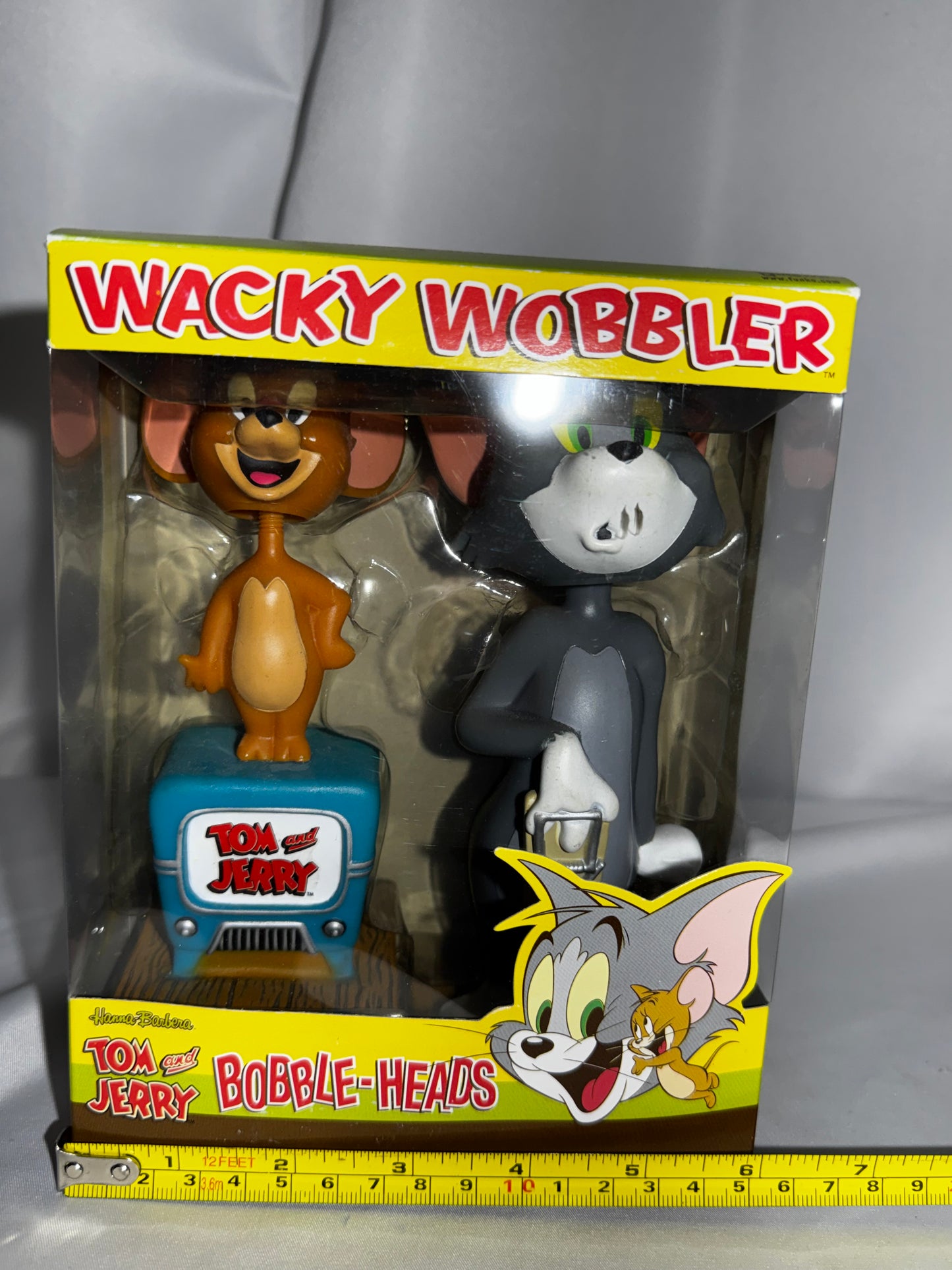 Funko Wacky Wobbler Tom & Jerry 2-Piece Bobblehead Set – Hanna-Barbera – Vaulted Collectible