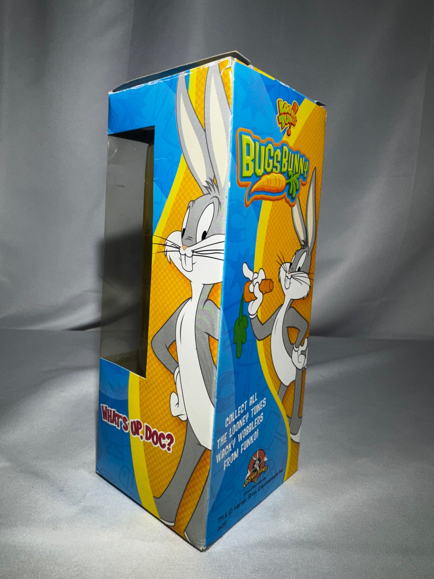 Funko Wacky Wobbler Bugs Bunny Bobble Head – Looney Tunes – 2006 – Original Box