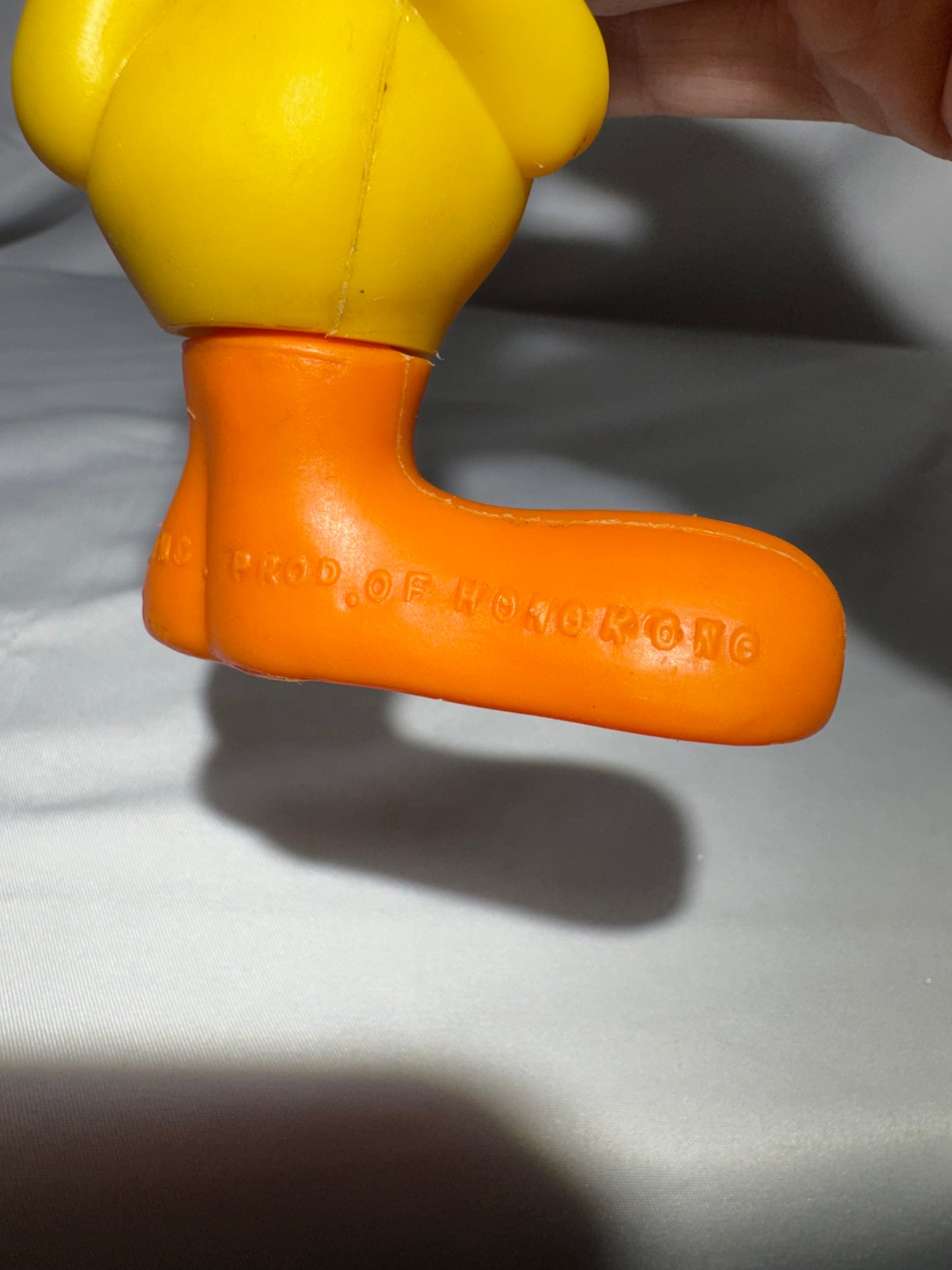 1969 Dakin Tweety Bird Vinyl Figure Warner Bros Looney Tunes Toy Hong Kong