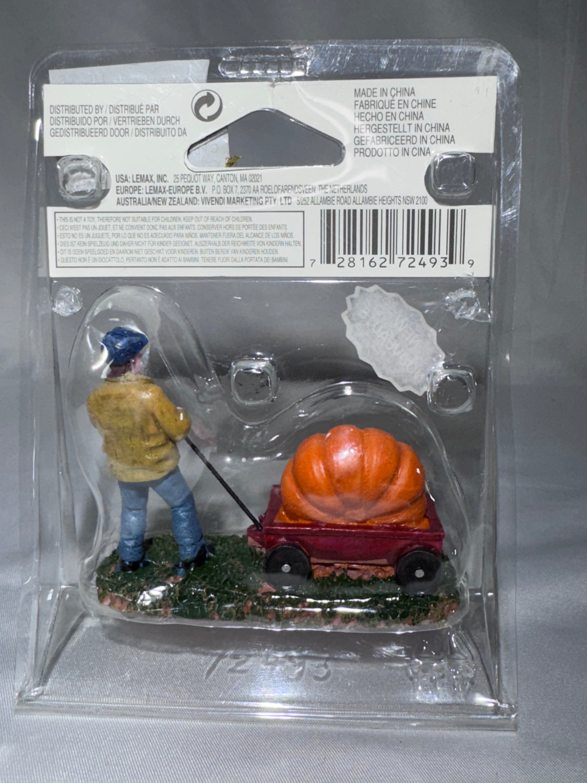 Lemax Spooky Town Giant Pumpkin #72493 – Retired – Unopened Package