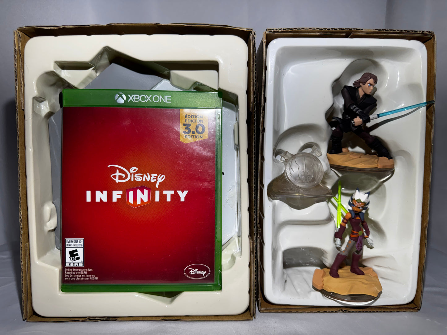 Disney Infinity 3.0 Star Wars Xbox One Starter Pack Anakin Ahsoka Base 2015