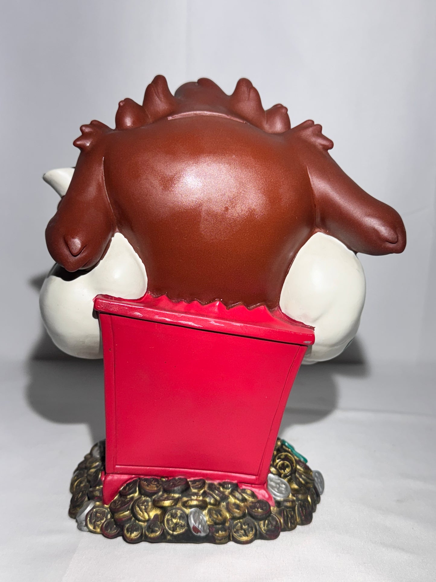 1997 Warner Brothers Taz Piggy Bank – Money Bags & Safe looney Tunes