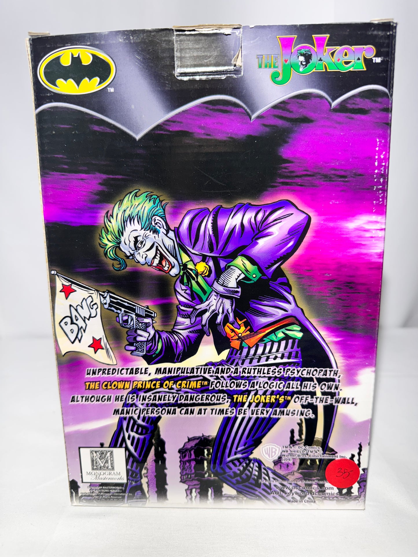 Dynamic Bobbleheads – Headstrong Villains: The Joker - Warner Brothers- DC Comics