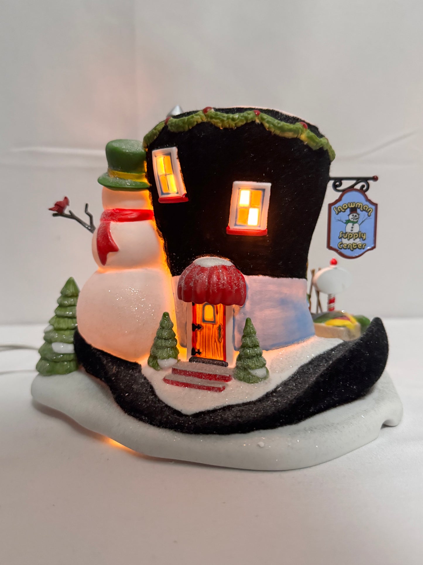 Department 56 North Pole Series – “Instant Snowman Kit Factory” #808927