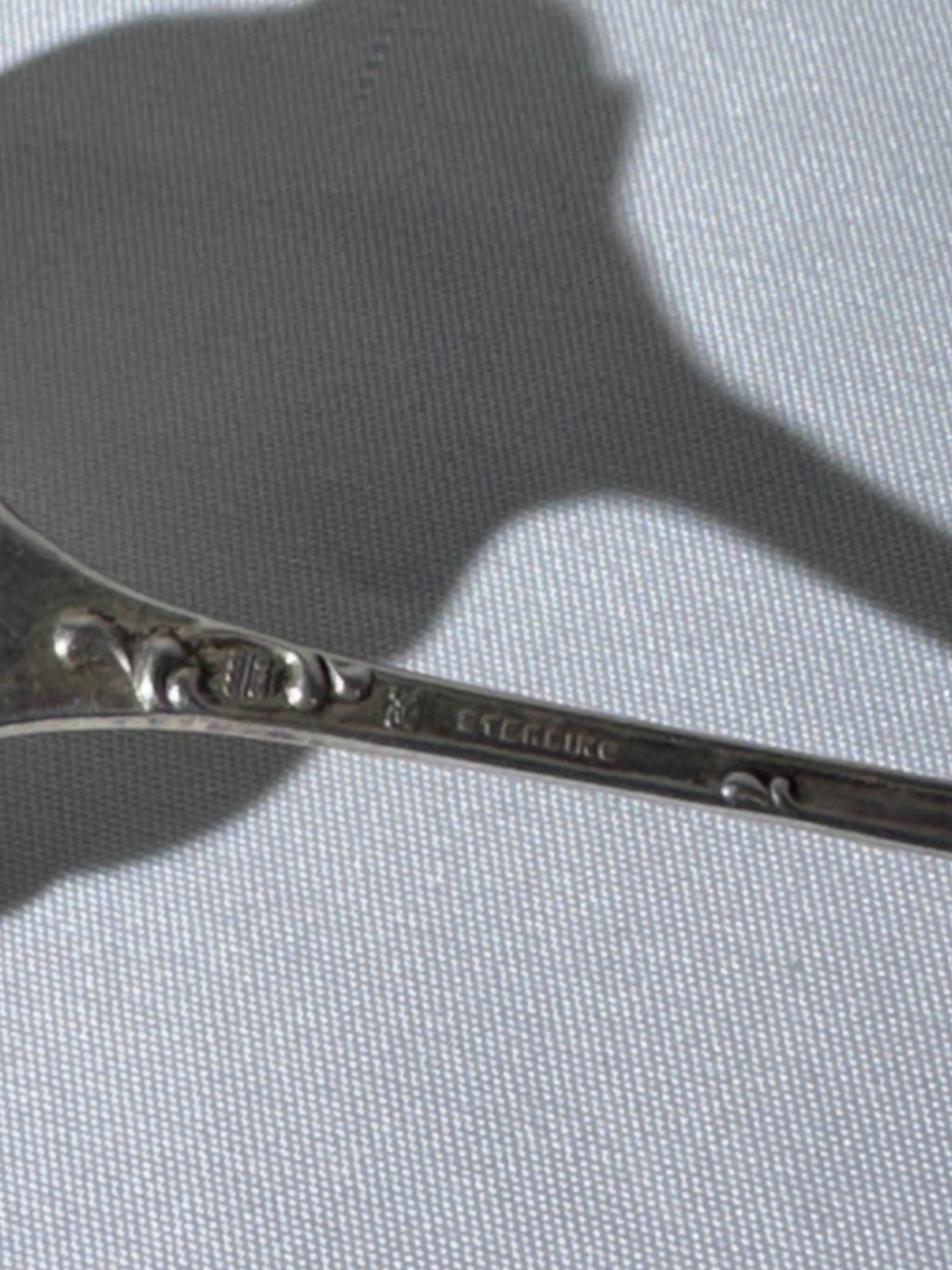 Vintage Wallace Old Atlanta Sterling Silver Cream Sauce Ladle RW&S Ornate