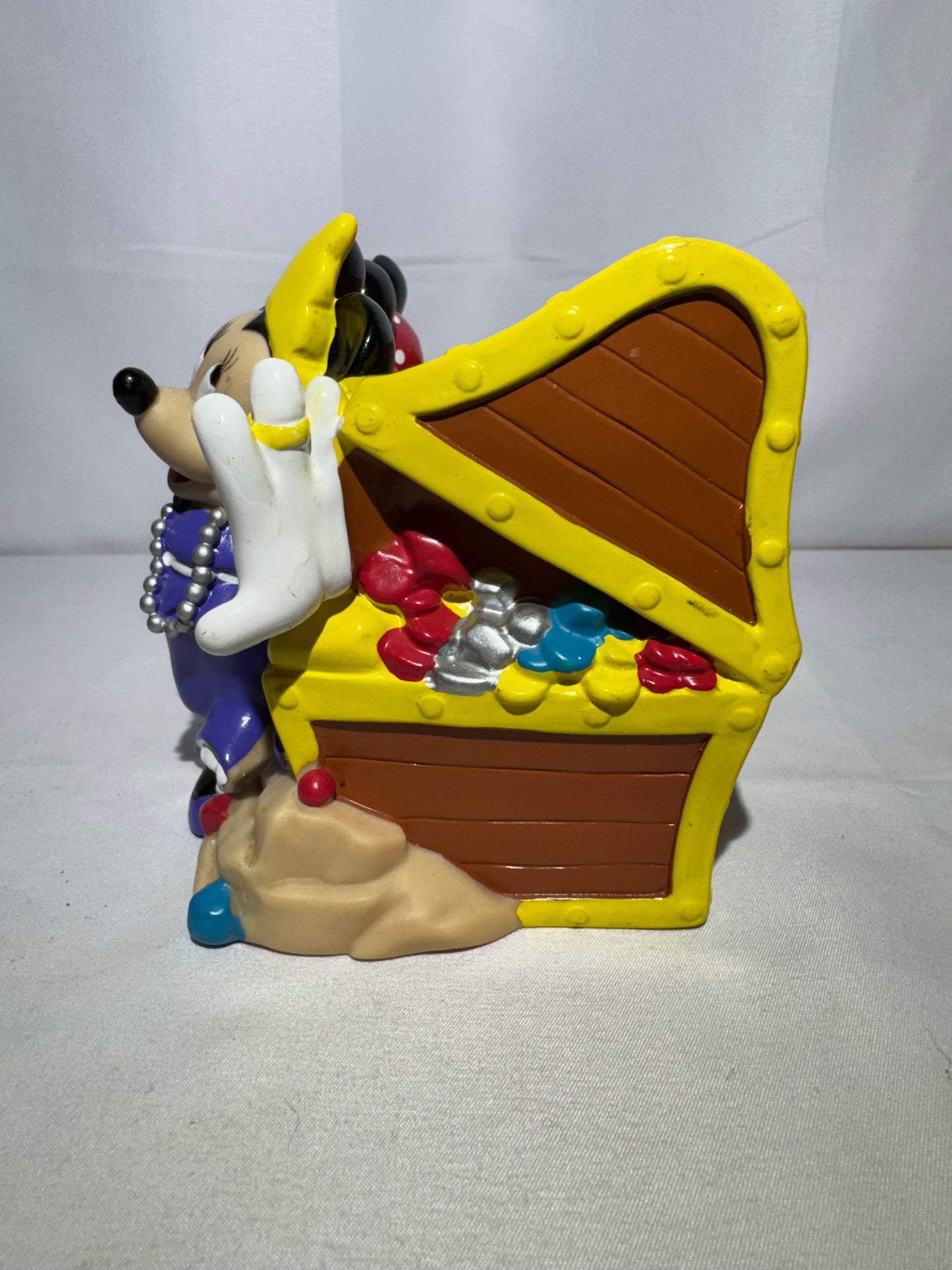 Disney Mickey & Minnie Pirate Treasure Chest Coin Bank