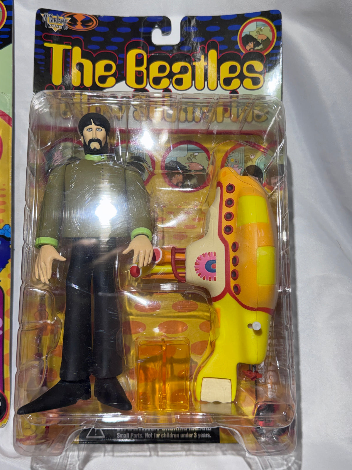 1999 McFarlane Toys The Beatles Yellow Submarine Action Figures – Complete Set of 4 – Factory Sealed
