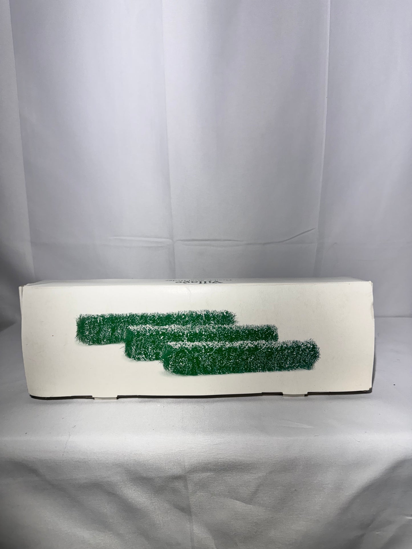 Department 56 Village Flexible Sisal Hedge – Set of 3 – Original Box