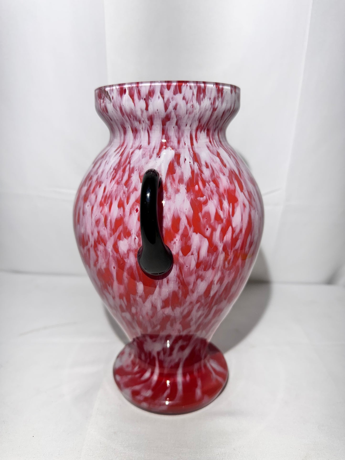 Vintage Franz Welz Czech Art Deco Hand Blown Glass Vase