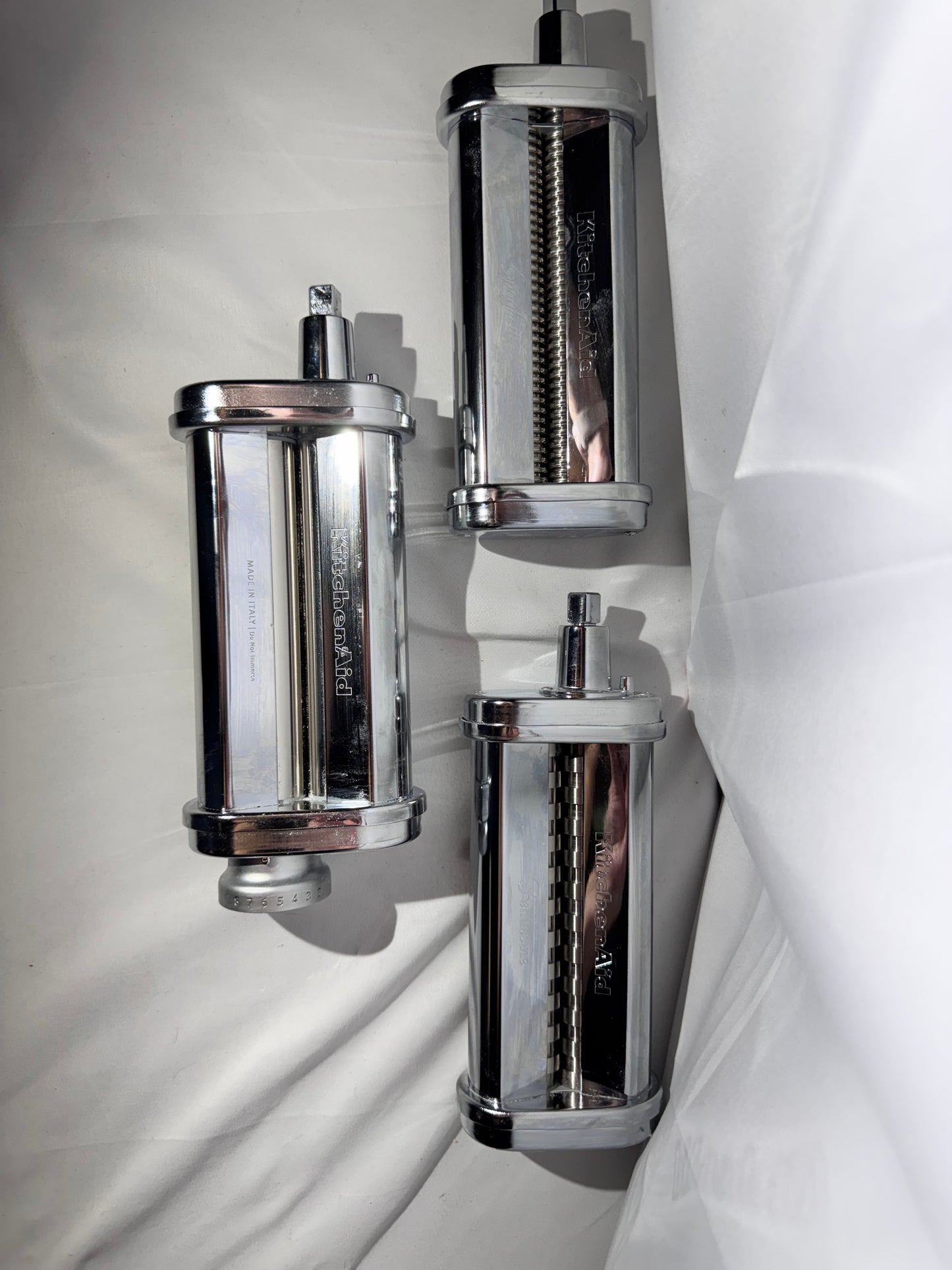 KitchenAid 3-Piece Pasta Roller & Cutter Set – Model KSMPRA – With Original Box