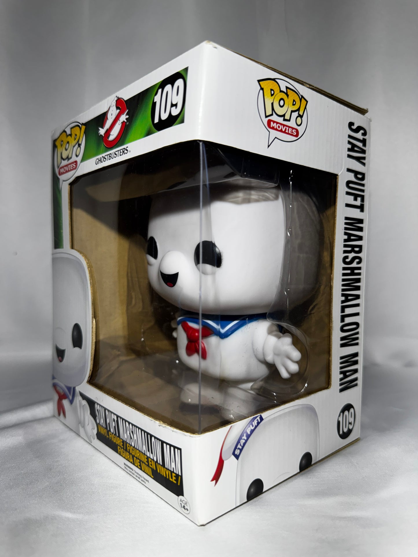 Funko POP! Movies Ghostbusters Stay Puft Marshmallow Man #109 6” Vinyl Figure Vaulted