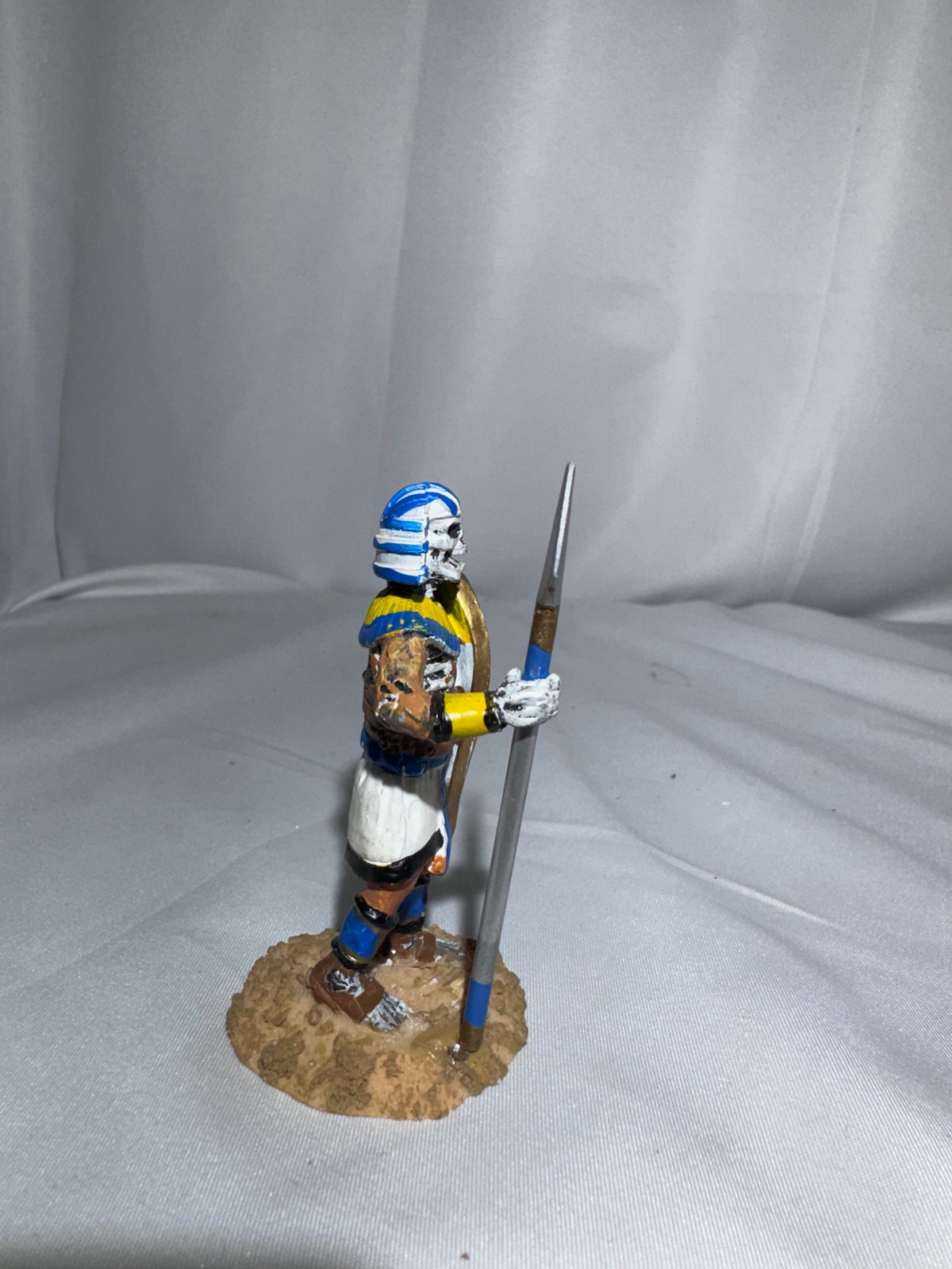 LEMAX Spooky Town Spearman #82486 – Retired Egyptian Skeleton Figurine – 2008