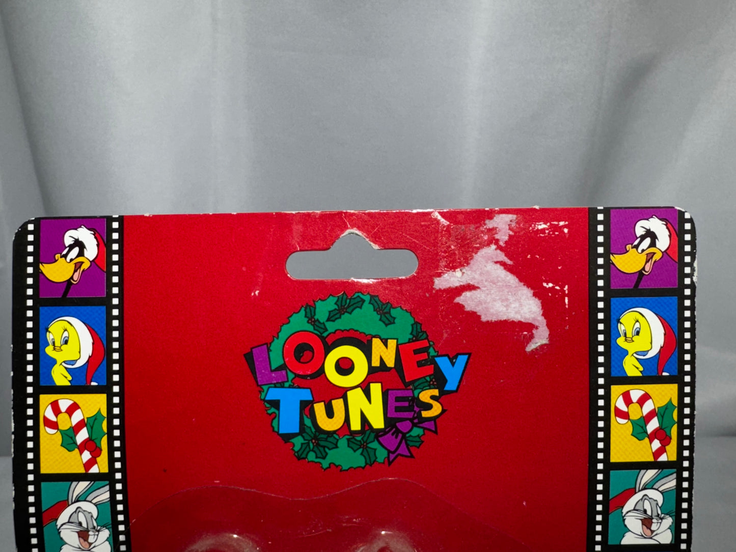 1997 Looney Tunes Yosemite Sam Cactus Picture Frame Christmas Ornament Warner Bros.