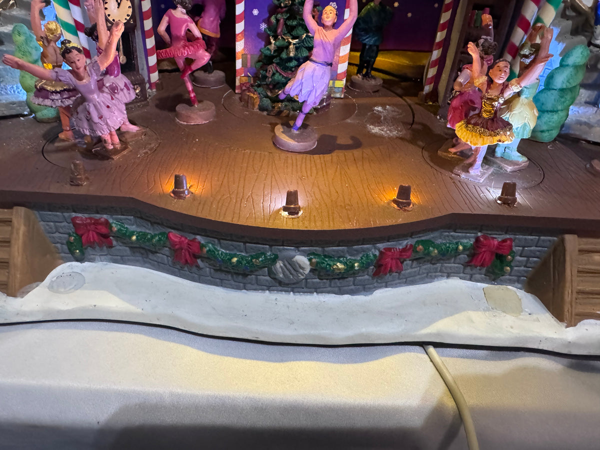Lemax Nutcracker Suite Christmas Village – 2010 – Lighted & Musical – AS IS / Parts or Repair