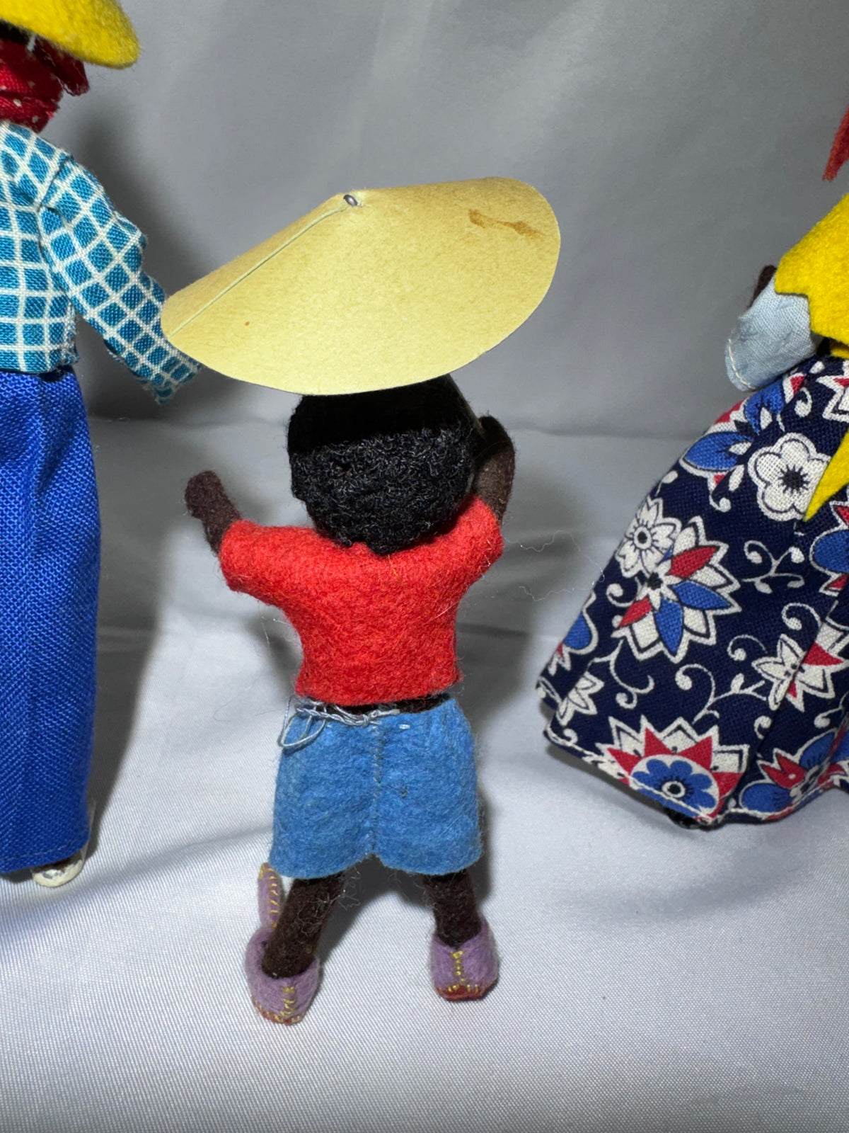 Vintage BAPS Germany Little Black Sambo Miniature Doll & Tiger Set – 1940s–1950s