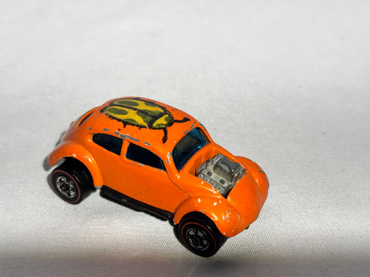 1980 Hot Wheels Redline Custom Volkswagen – Wisconsin Toy Promo Orange Bug Roof WTP