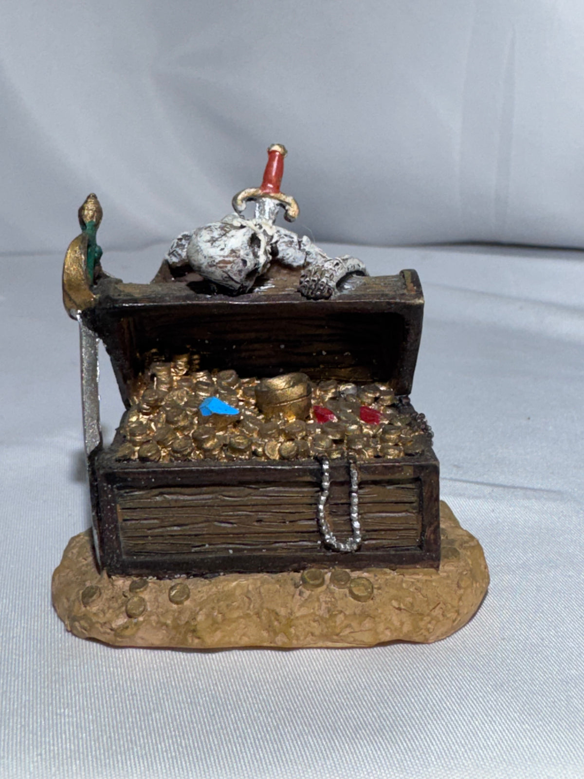 Lemax Spooky Town “Greedy to the End” Figurine — 2008 Retired Halloween Village