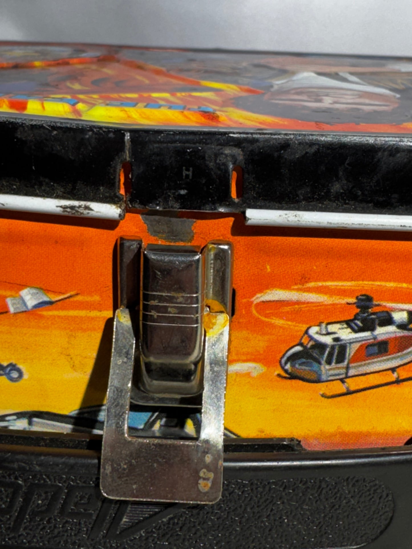 Vintage 1981 The Fall Guy Metal Lunch Box with Original Thermos – Aladdin Industries