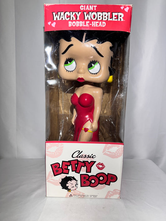 Funko - 18” Classic Betty Boop - Giant Wacky Woobler Bobble Head