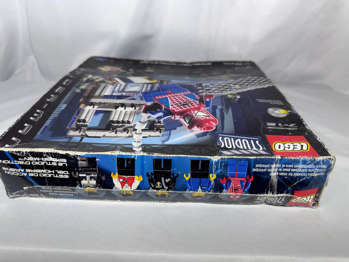 LEGO Studios Spider-Man Action Studio #1376 – 2002 – Factory Sealed / Unopened – Rare
