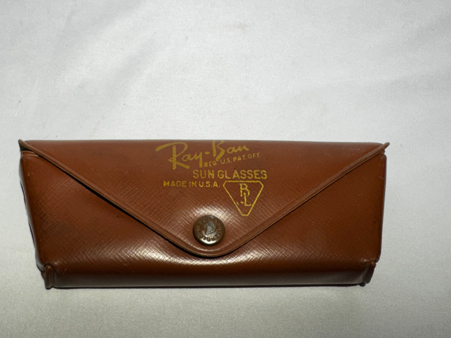 Vintage Bausch & Lomb Ray-Ban Clip-On Sunglasses with Original Ray-Lite Case – Made in USA