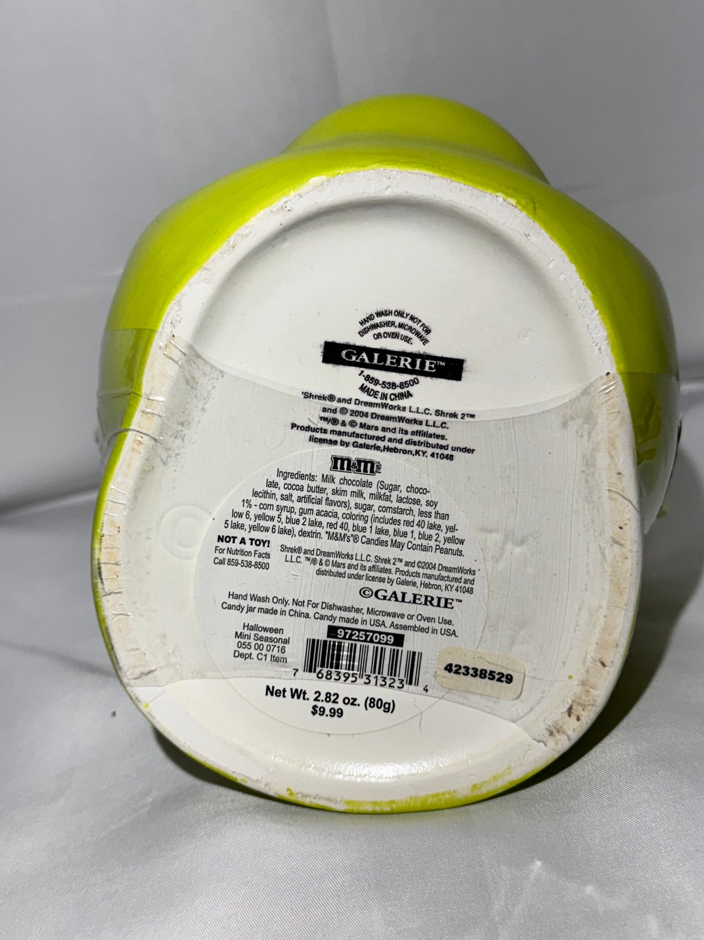 Shrek Candy Jar – Factory Sealed with M&M’s 2004 DreamWorks