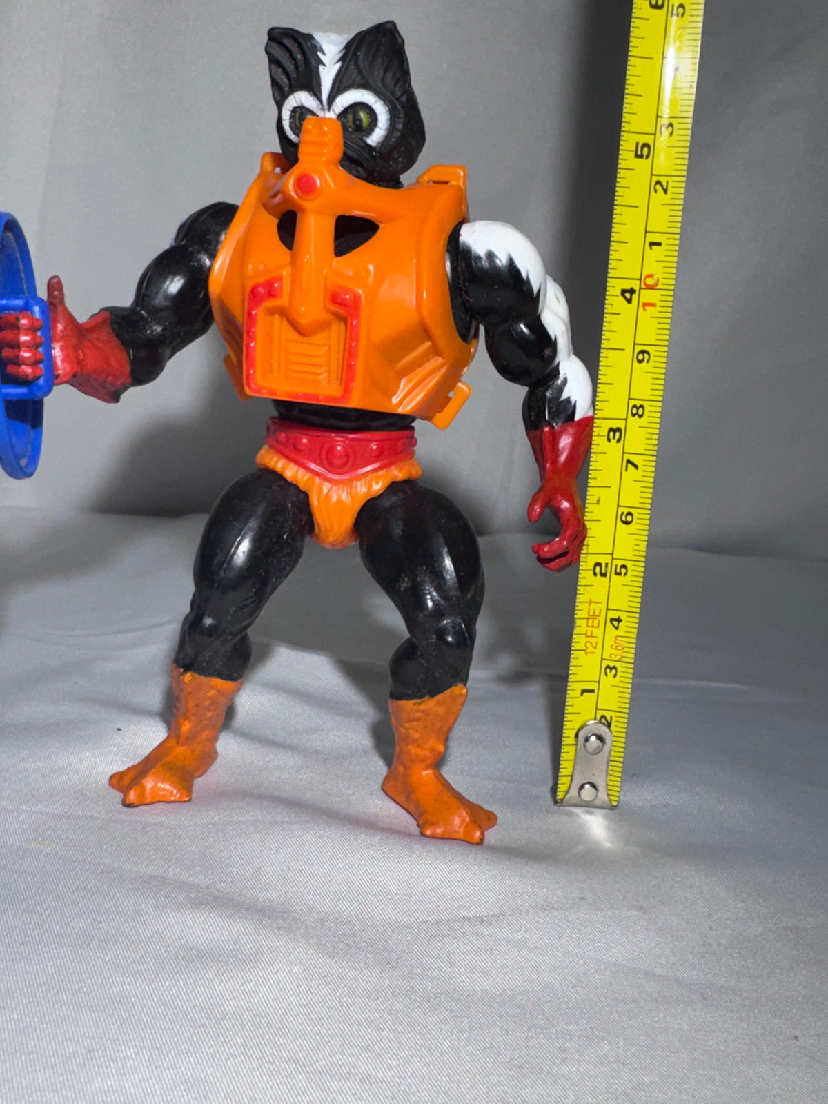Vintage 1985 Mattel MOTU Stinkor Action Figure Complete w/ Armor Shield He-Man