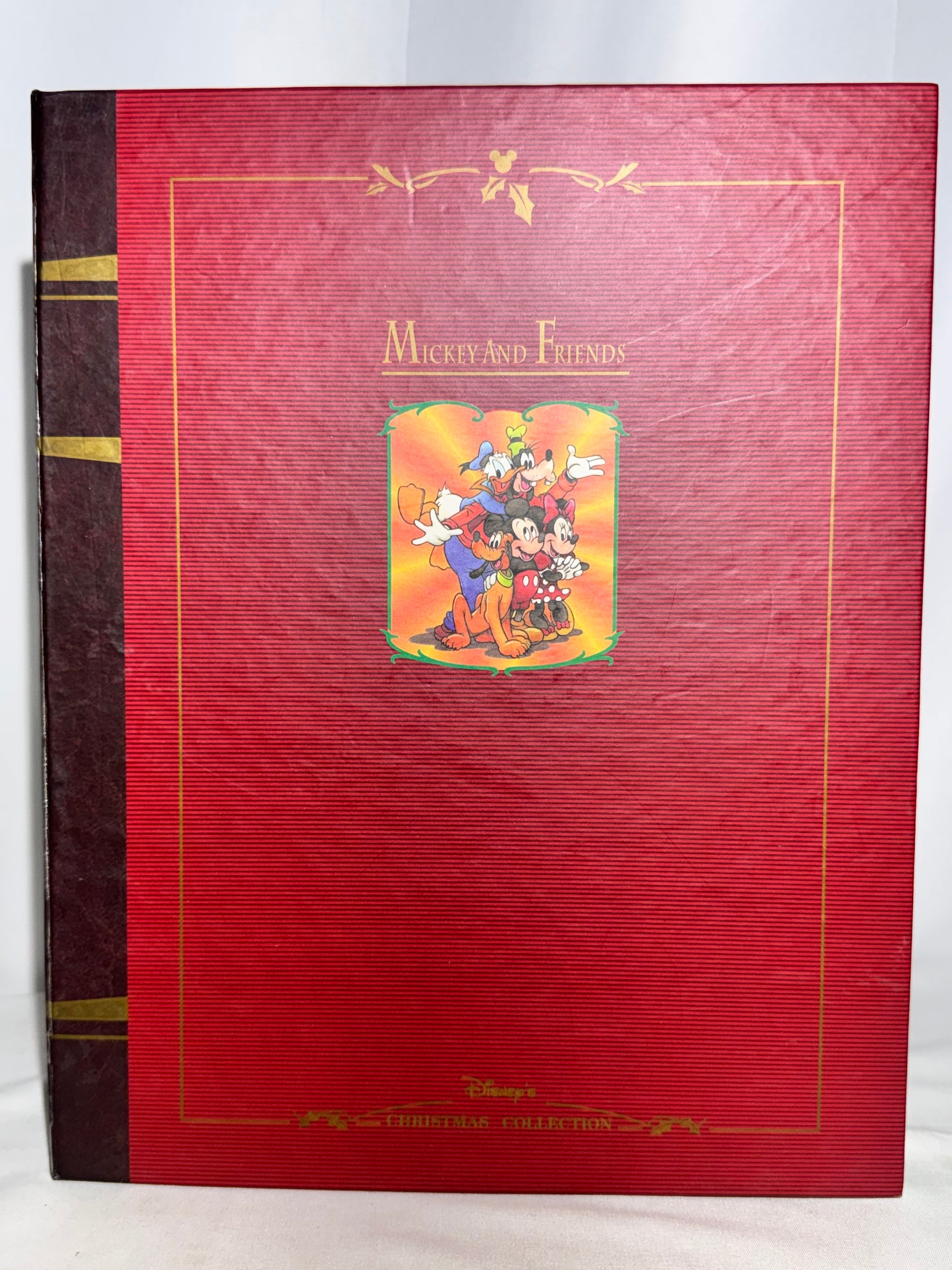 Disney Mickey & Friends Storybook Ornament Set 5 Pc Mickey Minnie Goofy
