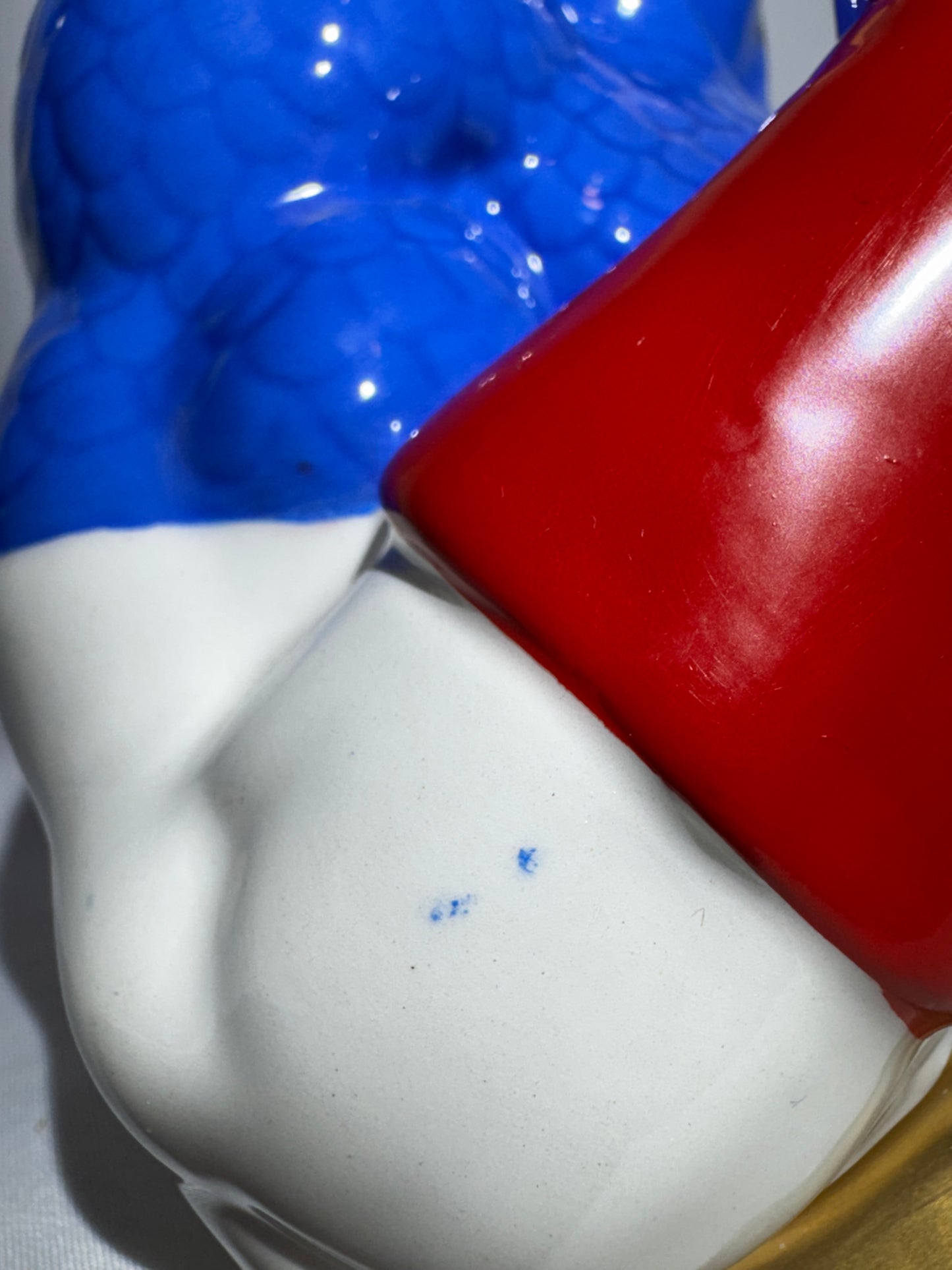 1998 Star Jars Captain America Ceramic Bank LE #653/1500 w/ Box & Stopper Marvel