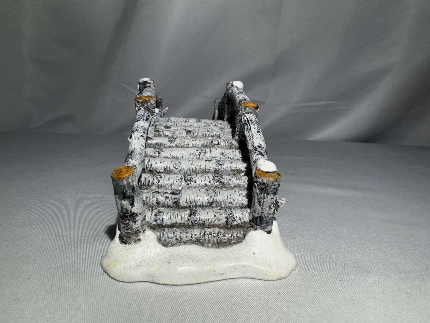 Department 56 North Pole Woods Birch Bridge #56.52876 Village Accessory